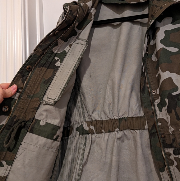 Love Tree Women's Camo Military Jacket - Picture 6 of 12